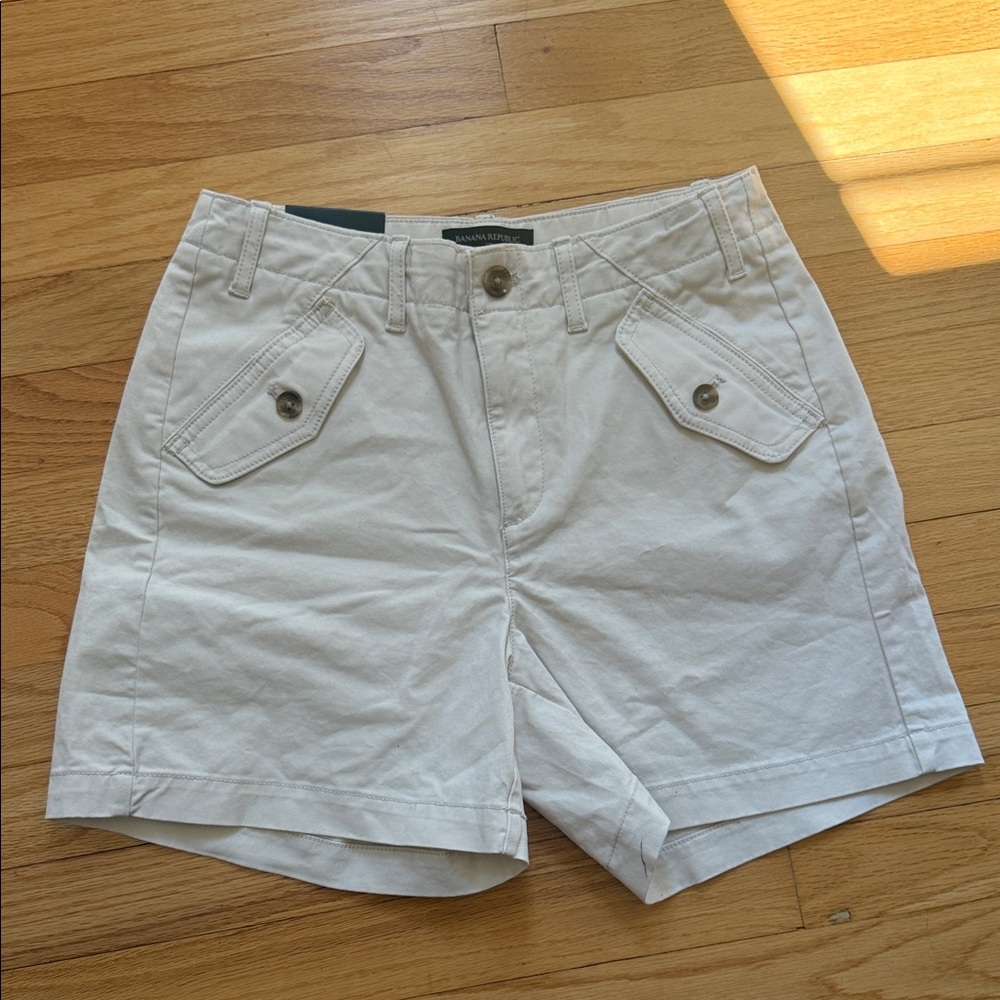 banana republic women’s chino shorts